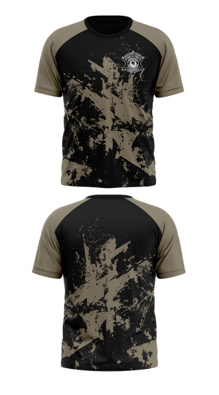 Short Sleeve Rash Guard Shirt, Richland County Sheriff's Department Training Unit, Police, Teamtime, Team time, sublimation, custom sports apparel, team uniforms, spirit wear, spiritwear, sports uniforms, custom shirts, team store, custom team store, fundraiser sports, apparel fundraiser