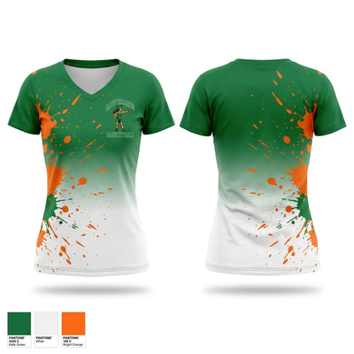 Lady Trojans Women's Short Sleeve V-neck Shirt - 1