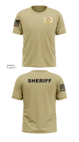 Old School Cotton Feel Shirt, Susquehanna County Sheriff, Police, Teamtime, Team time, sublimation, custom sports apparel, team uniforms, spirit wear, spiritwear, sports uniforms, custom shirts, team store, custom team store, fundraiser sports, apparel fundraiser