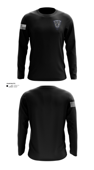 Long Sleeve Performance Shirt, Palisades Park Police Department Public, Police, Teamtime, Team time, sublimation, custom sports apparel, team uniforms, spirit wear, spiritwear, sports uniforms, custom shirts, team store, custom team store, fundraiser sports, apparel fundraiser