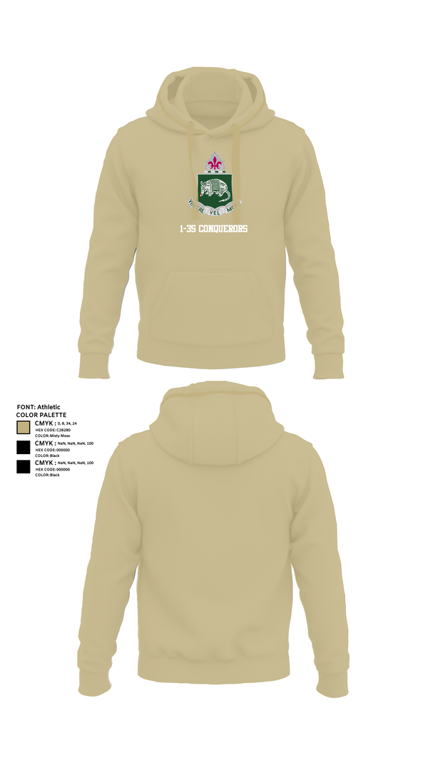 Hoodie, 1-35 conquerors, , Teamtime, Team time, sublimation, custom sports apparel, team uniforms, spirit wear, spiritwear, sports uniforms, custom shirts, team store, custom team store, fundraiser sports, apparel fundraiser