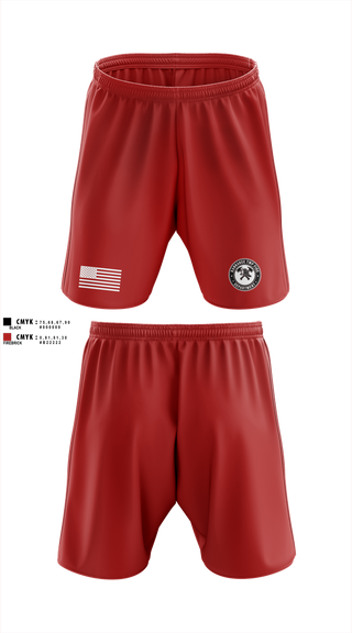 Athletic Shorts With Pockets, Kankakee Twp Fire, , Teamtime, Team time, sublimation, custom sports apparel, team uniforms, spirit wear, spiritwear, sports uniforms, custom shirts, team store, custom team store, fundraiser sports, apparel fundraiser