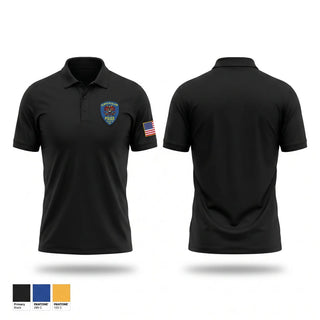 Short Sleeve Performance Polo, Lower Elwha Police Department, Police, Teamtime, Team time, sublimation, custom sports apparel, team uniforms, spirit wear, spiritwear, sports uniforms, custom shirts, team store, custom team store, fundraiser sports, apparel fundraiser