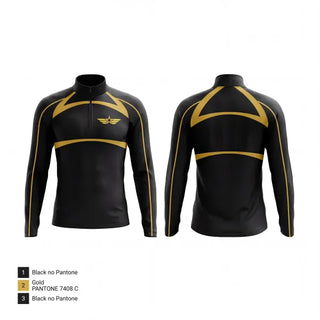 Quarter Zip Jacket, Dennehotso Battle Hawks, Wrestling, Teamtime, Team time, sublimation, custom sports apparel, team uniforms, spirit wear, spiritwear, sports uniforms, custom shirts, team store, custom team store, fundraiser sports, apparel fundraiser