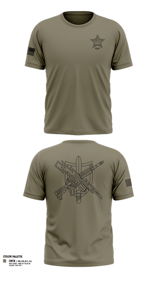 Old School Cotton Feel Shirt, Emergency Response Team, Police, Teamtime, Team time, sublimation, custom sports apparel, team uniforms, spirit wear, spiritwear, sports uniforms, custom shirts, team store, custom team store, fundraiser sports, apparel fundraiser