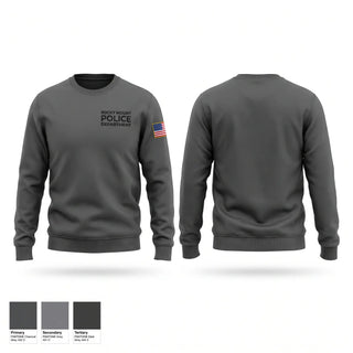 Crew Neck Sweatshirt, Rocky Mount Police Department, Police, Teamtime, Team time, sublimation, custom sports apparel, team uniforms, spirit wear, spiritwear, sports uniforms, custom shirts, team store, custom team store, fundraiser sports, apparel fundraiser