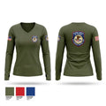 Disturbance Control Team FCI YAZOO 3187434 Women's Long Sleeve V-neck Shirt - 1