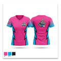 Halloween hippos Women's Short Sleeve V-neck Shirt - 1
