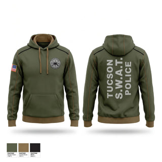 Hoodie, Tucson Police SWAT, Police, Teamtime, Team time, sublimation, custom sports apparel, team uniforms, spirit wear, spiritwear, sports uniforms, custom shirts, team store, custom team store, fundraiser sports, apparel fundraiser