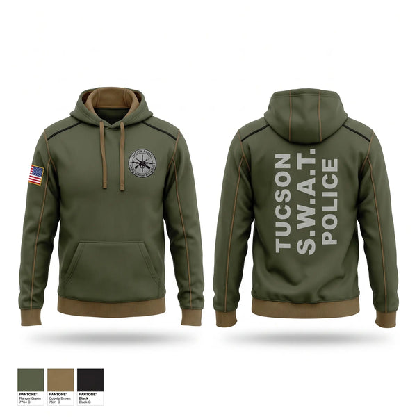 Hoodie, Tucson Police SWAT, Police, Teamtime, Team time, sublimation, custom sports apparel, team uniforms, spirit wear, spiritwear, sports uniforms, custom shirts, team store, custom team store, fundraiser sports, apparel fundraiser