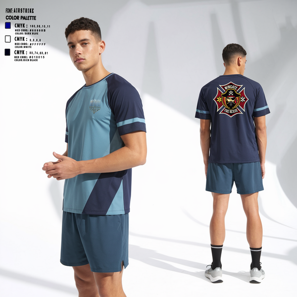 Short Sleeve Performance Shirt, Wingate Fire Rescue, , Teamtime, Team time, sublimation, custom sports apparel, team uniforms, spirit wear, spiritwear, sports uniforms, custom shirts, team store, custom team store, fundraiser sports, apparel fundraiser