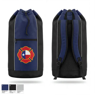Gear Bag, South Hunt County Fire Rescue, Fire Department, Teamtime, Team time, sublimation, custom sports apparel, team uniforms, spirit wear, spiritwear, sports uniforms, custom shirts, team store, custom team store, fundraiser sports, apparel fundraiser