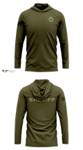 Fannin County Sheriff's Office Long Sleeve hooded sunshirt - 31