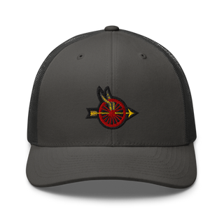 Jefferson Area Motor Squad 38123236 Retro Trucker Hat | Yupoong 6606