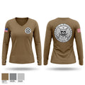 Gunner’s Mate 77835653 Women's Long Sleeve V-neck Shirt - 1