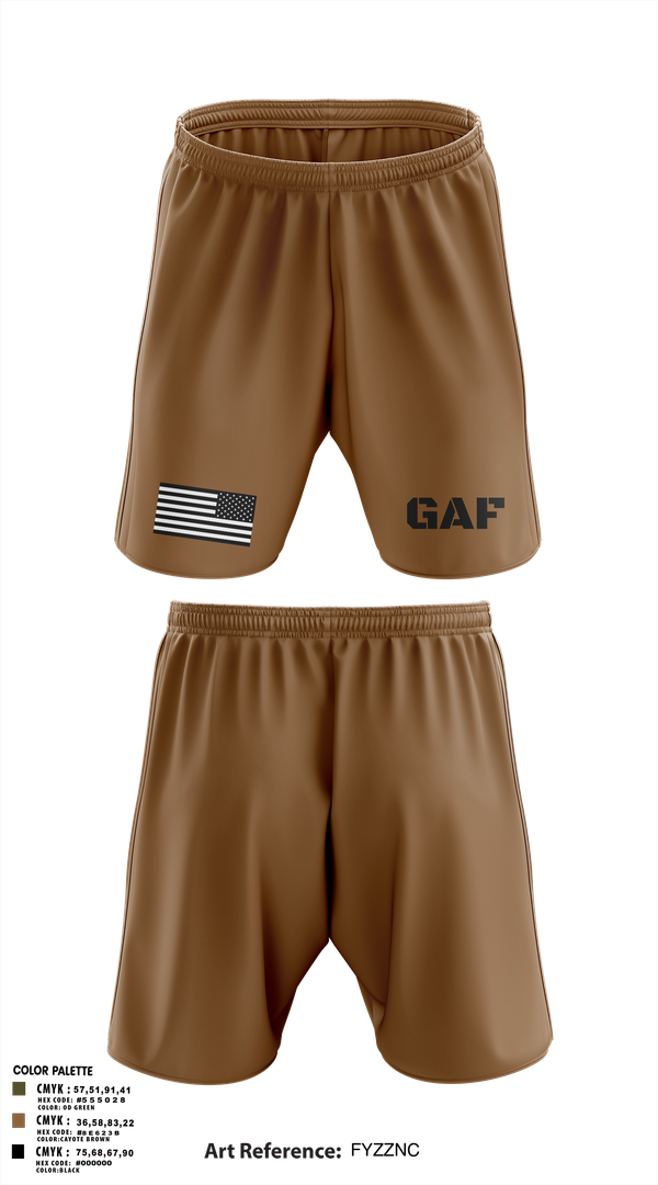 Athletic Shorts With Pockets, GAF, , Teamtime, Team time, sublimation, custom sports apparel, team uniforms, spirit wear, spiritwear, sports uniforms, custom shirts, team store, custom team store, fundraiser sports, apparel fundraiser