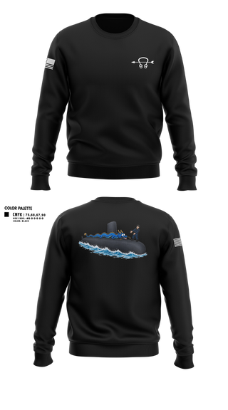 Crew Neck Sweatshirt, USS Jefferson City, Navy, Teamtime, Team time, sublimation, custom sports apparel, team uniforms, spirit wear, spiritwear, sports uniforms, custom shirts, team store, custom team store, fundraiser sports, apparel fundraiser