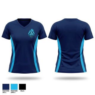 Womens Short Sleeve Vneck Shirt, Aces, Softball, Teamtime, Team time, sublimation, custom sports apparel, team uniforms, spirit wear, spiritwear, sports uniforms, custom shirts, team store, custom team store, fundraiser sports, apparel fundraiser