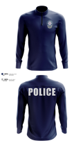 Young Harris College Police Department 23212207 Quarter Zip Jacket - 3