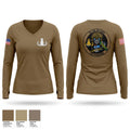 1PLT 754th OD CO (EOD) 35754717 Women's Long Sleeve V-neck Shirt - 1