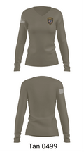Seminole Police Department 59010597 Women's Long Sleeve V-neck Shirt - 11