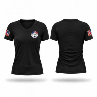 Womens Short Sleeve Vneck Shirt, SOJ37 SOCNORTH, Army, Teamtime, Team time, sublimation, custom sports apparel, team uniforms, spirit wear, spiritwear, sports uniforms, custom shirts, team store, custom team store, fundraiser sports, apparel fundraiser