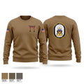 USS Dewey DDG 105 Crew Neck Sweatshirt - 1