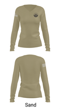 AFETA 79852088 Women's Long Sleeve V-neck Shirt - 97