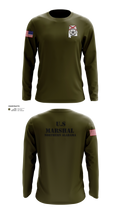 USMS N/AL Long Sleeve Performance Shirt - 21
