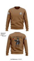 USS TRUXTUN DDG 103 86868328 Crew Neck Sweatshirt - 122