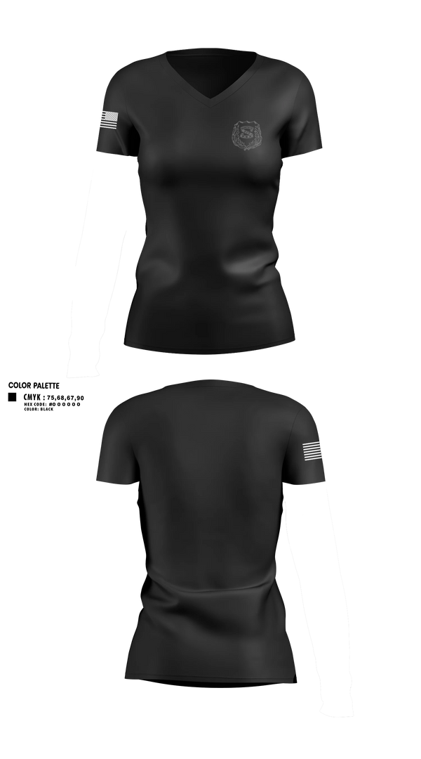 Womens Short Sleeve Vneck Shirt, PBA 317, Police, Teamtime, Team time, sublimation, custom sports apparel, team uniforms, spirit wear, spiritwear, sports uniforms, custom shirts, team store, custom team store, fundraiser sports, apparel fundraiser