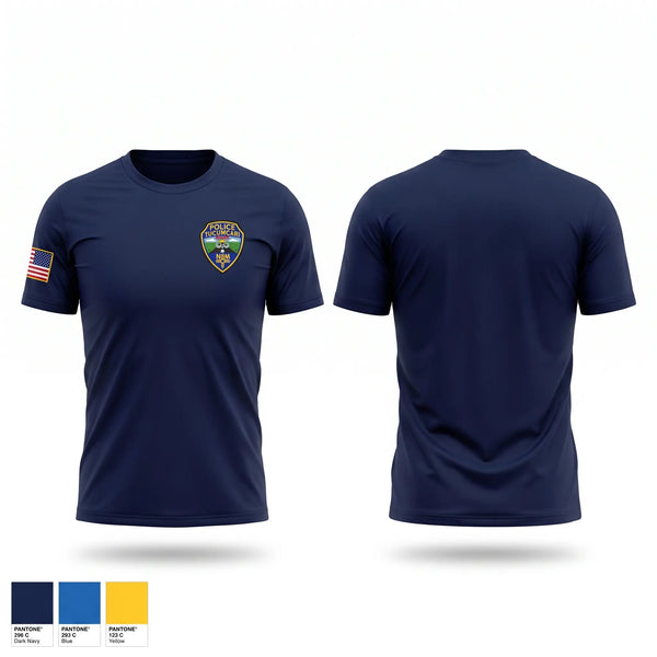 Short Sleeve Performance Shirt, Tucumcari Police Department, Police, Teamtime, Team time, sublimation, custom sports apparel, team uniforms, spirit wear, spiritwear, sports uniforms, custom shirts, team store, custom team store, fundraiser sports, apparel fundraiser