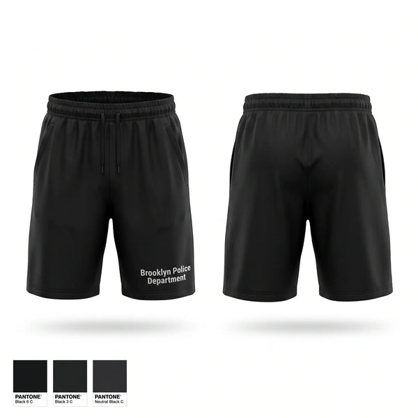 Athletic Shorts With Pockets, Brooklyn Police Department, Police, Teamtime, Team time, sublimation, custom sports apparel, team uniforms, spirit wear, spiritwear, sports uniforms, custom shirts, team store, custom team store, fundraiser sports, apparel fundraiser