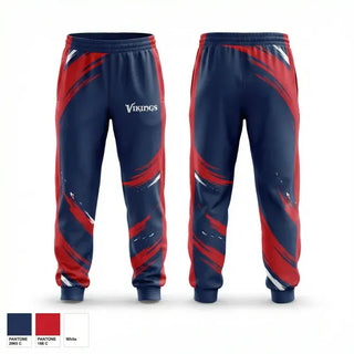 Sweatpants, Vikings, Softball, Teamtime, Team time, sublimation, custom sports apparel, team uniforms, spirit wear, spiritwear, sports uniforms, custom shirts, team store, custom team store, fundraiser sports, apparel fundraiser