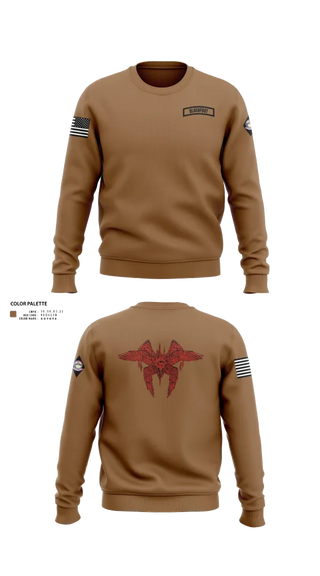 Crew Neck Sweatshirt, Blackfoot 2nd platoon, , Teamtime, Team time, sublimation, custom sports apparel, team uniforms, spirit wear, spiritwear, sports uniforms, custom shirts, team store, custom team store, fundraiser sports, apparel fundraiser