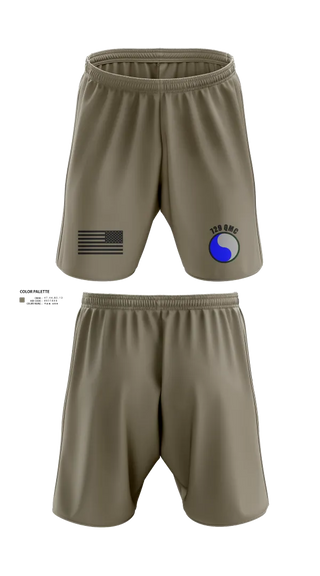 Athletic Shorts With Pockets, 729 Quarter Master Unit, Army, Teamtime, Team time, sublimation, custom sports apparel, team uniforms, spirit wear, spiritwear, sports uniforms, custom shirts, team store, custom team store, fundraiser sports, apparel fundraiser
