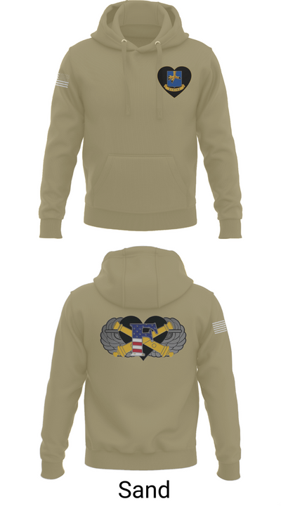 Freedom BTRY, 1-320th FAR 56639766 Hoodie - 98