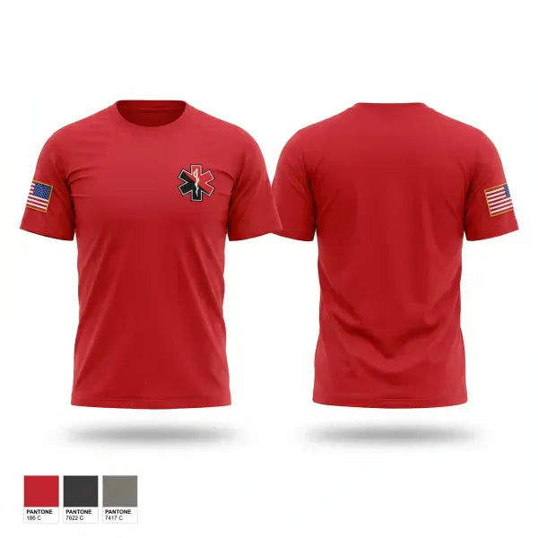 Sturgis Ambulance 88639515 Old School Cotton Feel Shirt - 1