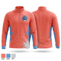 Back bay blue crabs Quarter Zip Jacket - 1