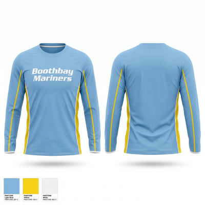 Boothbay Mariners Long Sleeve Performance Shirt 1