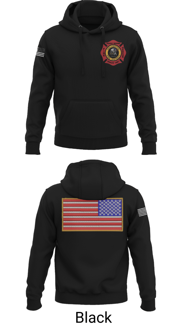 Hoodie, Wellington Fire District, Fire Department, Teamtime, Team time, sublimation, custom sports apparel, team uniforms, spirit wear, spiritwear, sports uniforms, custom shirts, team store, custom team store, fundraiser sports, apparel fundraiser