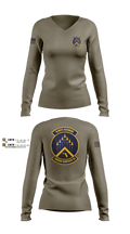 SER-FL-355 TAMIAMI COMPOSITE SQUADRON 96021662 Women's Long Sleeve V-neck Shirt - 5
