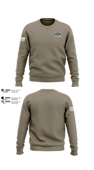Crew Neck Sweatshirt, Bradenton PD Swat, , Teamtime, Team time, sublimation, custom sports apparel, team uniforms, spirit wear, spiritwear, sports uniforms, custom shirts, team store, custom team store, fundraiser sports, apparel fundraiser
