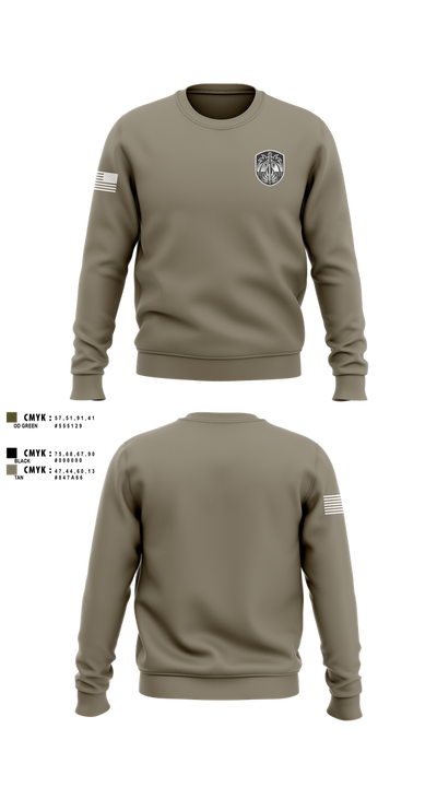 Bradenton PD Swat 16994731 Crew Neck Sweatshirt - 102