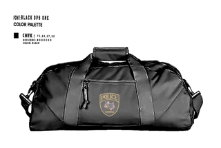 Duffle Bag, Seminole Police Department, Police, Teamtime, Team time, sublimation, custom sports apparel, team uniforms, spirit wear, spiritwear, sports uniforms, custom shirts, team store, custom team store, fundraiser sports, apparel fundraiser