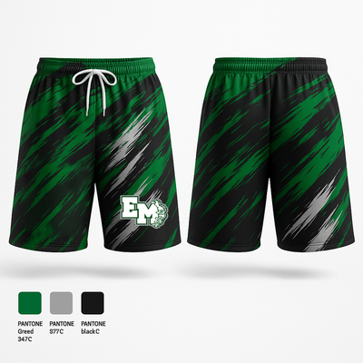 East Mills Junior High School Basketball 95253218 Athletic Shorts With Pockets - 41