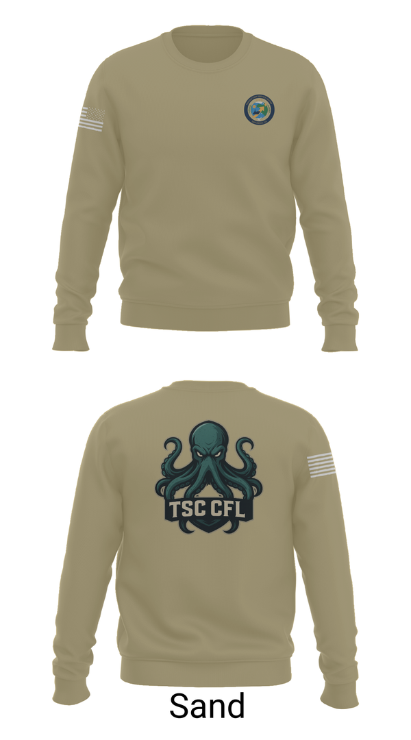 Crew Neck Sweatshirt, Tsc cfl, , Teamtime, Team time, sublimation, custom sports apparel, team uniforms, spirit wear, spiritwear, sports uniforms, custom shirts, team store, custom team store, fundraiser sports, apparel fundraiser