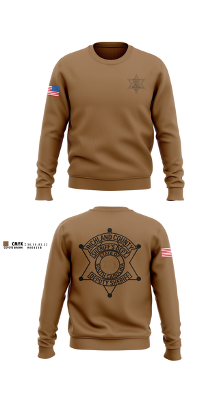 Crew Neck Sweatshirt, RCSD, Police, Teamtime, Team time, sublimation, custom sports apparel, team uniforms, spirit wear, spiritwear, sports uniforms, custom shirts, team store, custom team store, fundraiser sports, apparel fundraiser