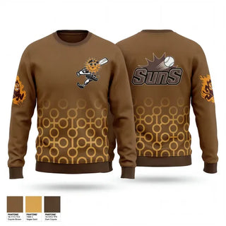 Crew Neck Sweatshirt, Del oro sun devils, Baseball, Teamtime, Team time, sublimation, custom sports apparel, team uniforms, spirit wear, spiritwear, sports uniforms, custom shirts, team store, custom team store, fundraiser sports, apparel fundraiser