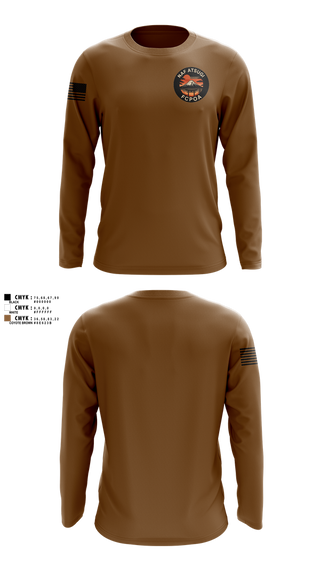 Long Sleeve Performance Shirt, NAF ATSUGI FCPOA, Navy, Teamtime, Team time, sublimation, custom sports apparel, team uniforms, spirit wear, spiritwear, sports uniforms, custom shirts, team store, custom team store, fundraiser sports, apparel fundraiser